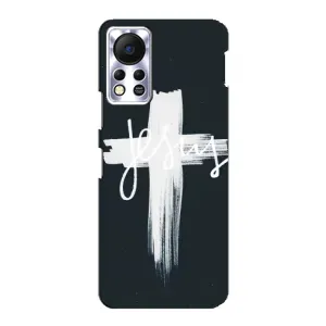Чехлы для Инфиникс Хот 11с (Крест Иисуса) (Jesus)