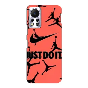Силиконовый Чехол Nike Air Jordan на Инфиникс Хот 11с