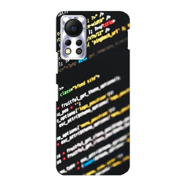 Чехол с рисунком «Код» для Infinix Hot 11s Чехол с рисунком «Код» для Infinix Hot 11s