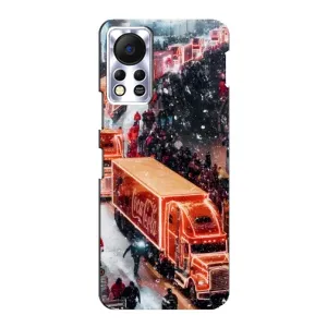 Чехлы на Новый Год Infinix Hot 11s (Кока Кола)
