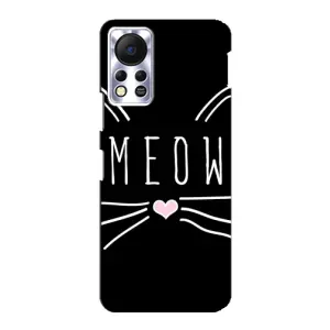 Бампер с изображением Котиков для Инфиникс Хот 11с (КОТИК MEOW)
