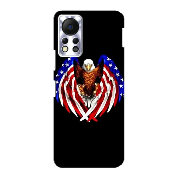 Чехол с рисунком «Крылья США» для Infinix Hot 11s Чехол с рисунком «Крылья США» для Infinix Hot 11s