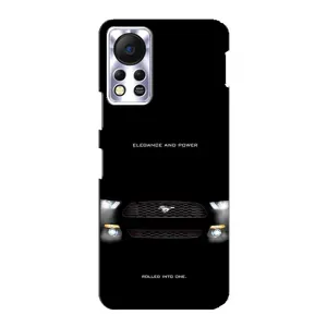 Чехлы с тематикой "Крутые машины" на Infinix Hot 11s (Черный Land Rover)