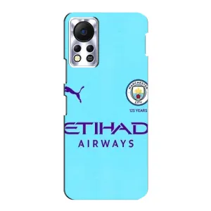 Силиконовые Чехлы принт Футбол на Infinix Hot 11s (Man City)