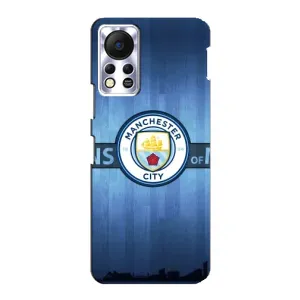 Силиконовые Чехлы принт Футбол на Infinix Hot 11s (ManCity)