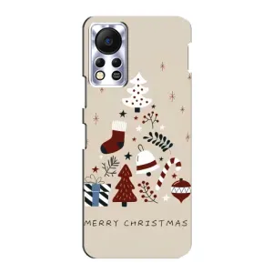 Чехол Санта Клаус для Infinix Hot 11s (Merry Christmas)