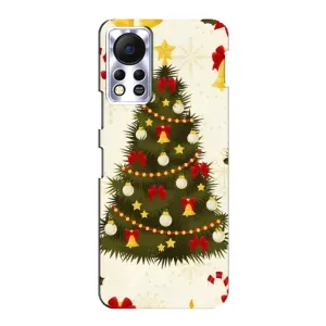 Чехол Новогодняя Елка на Infinix Hot 11s (Новогодний принт)