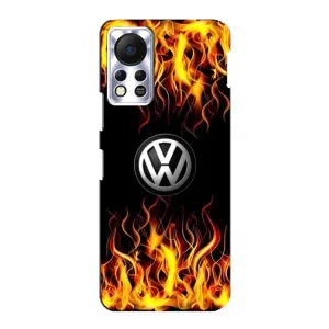 Чехол "Фольксваген" для Infinix Hot 11s (Огненный Лого)