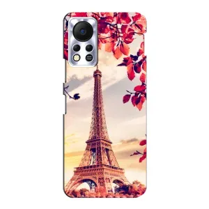 Чехол с Эйфелевой башней на Infinix Hot 11s (Paris photo)