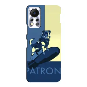 Чехол с принтом Собаки Патрон для Infinix Hot 11s (Patron)