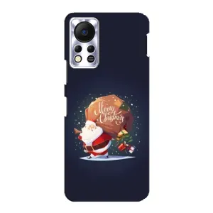 Чехол Санта Клаус для Infinix Hot 11s (Подарки от Санты)