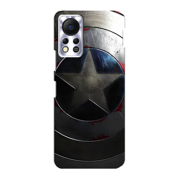 Чехол с рисунком «Ретро Щит Капитана» для Infinix Hot 11s Чехол с рисунком «Ретро Щит Капитана» для Infinix Hot 11s