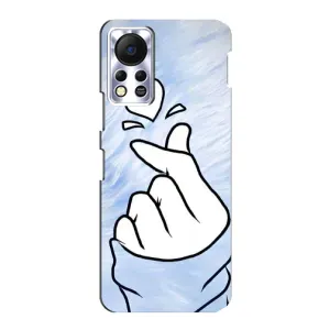 Чехлы (Знак сердечка) на Infinix Hot 11s (Сердечка знак)