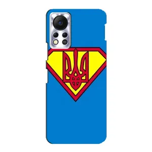 Чехол с картинкой (Патриотический ГЕРБ) на Infinix Hot 11s (Super - Герб)