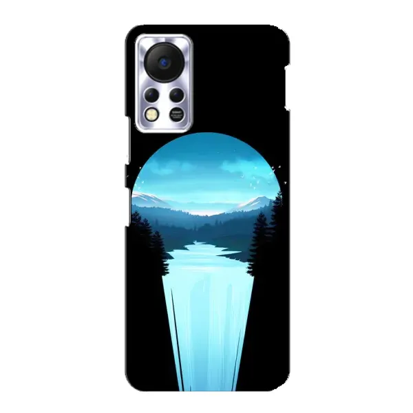 Чехол с рисунком «Синий Водопад» для Infinix Hot 11s Чехол с рисунком «Синий Водопад» для Infinix Hot 11s