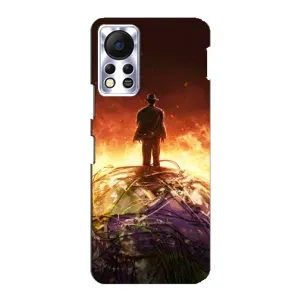 Чехол Оппенгеймер / Oppenheimer на Infinix Hot 11s (Ядерщик)