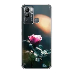 Чохли з принтом Троянд для Infinix Hot 12 Play (Квітка нічна)