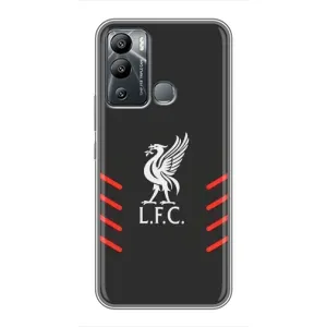 Силиконовые Чехлы принт Футбол на Infinix Hot 12 Play (Эмблема Liverpool)