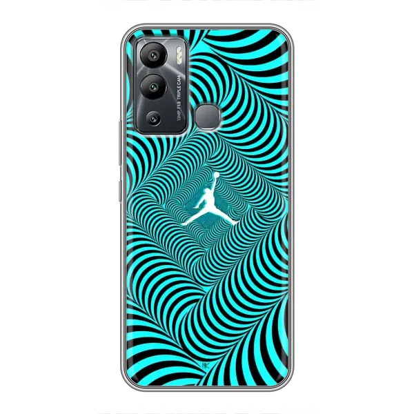 Чехол с рисунком «JORDAN» для Infinix Hot 12 Play