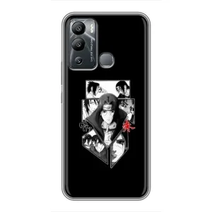 Чохли з принтом Ітачі Учіха на Infinix Hot 12 Play (Коллаж Ітачі)