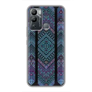 Силиконовый Чехол на Infinix Hot 12 Play (Крутой орнамент)
