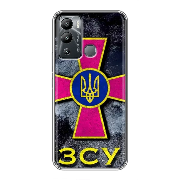 Чехол с рисунком «Лого ЗСУ» для Infinix Hot 12 Play Чехол с рисунком «Лого ЗСУ» для Infinix Hot 12 Play