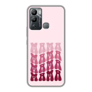 Чехлы на день мамы для Инфиникс ХОТ 12 Плей (Надпись мама)