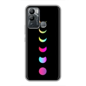 Чехол (ТПУ) с планетами на Infinix Hot 12 Play (Полнолуние)