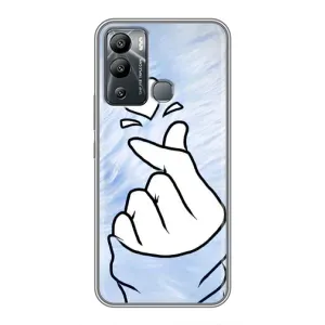 Чехлы (Знак сердечка) на Infinix Hot 12 Play (Сердечка знак)