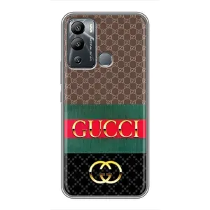 Чехлы Бренд GUCCI для Infinix Hot 12 Play (Стиль GUCCI)