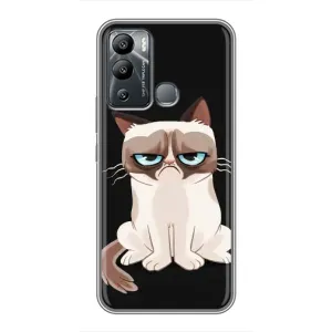Чехол на тематику: Коты для Infinix Hot 12 Play (Взгляд кота)