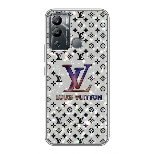 Чехол с рисунком «Яркий LV» для Infinix Hot 12 Play