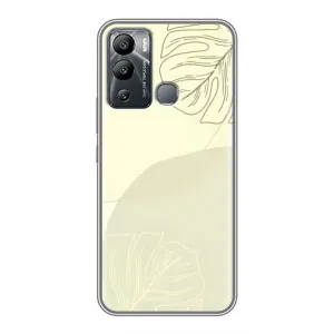 Чохол квітковий дизайн для Infinix Hot 12 Play (Зелений фон)