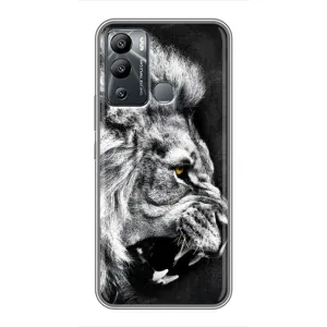 Чехол с картинкой на Infinix Hot 12 Play (Злой ЛЕВ)