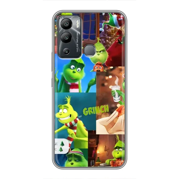 Чехол с рисунком «Арт Гринч» для Infinix Hot 12i Чехол с рисунком «Арт Гринч» для Infinix Hot 12i