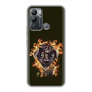 Чехлы на военную тематику для Infinix Hot 12i (Бавовна мем)