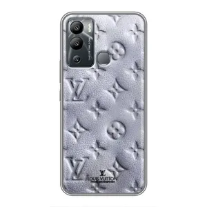 Текстурний Чохол Louis Vuitton для Інфінікс ХОТ 12і (Білий ЛВ)