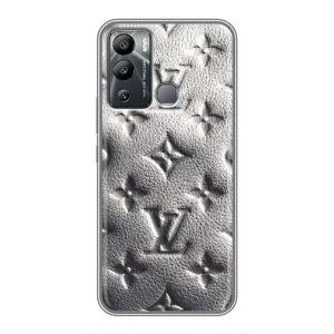 Текстурний Чохол Louis Vuitton для Інфінікс ХОТ 12і (Бежевий ЛВ)