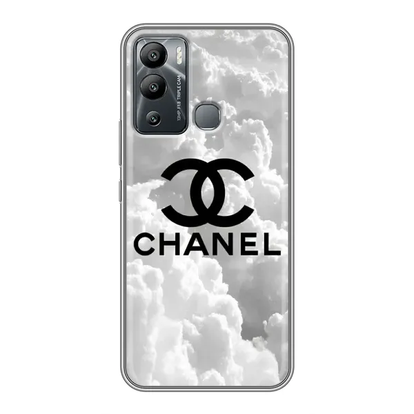 Чехол с рисунком «CHANEL» для Infinix Hot 12i