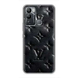 Текстурний Чохол Louis Vuitton для Інфінікс ХОТ 12і (Чорний ЛВ)