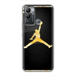 Силіконовый Чохол Nike Air Jordan на Інфінікс ХОТ 12і (Джордан 23)