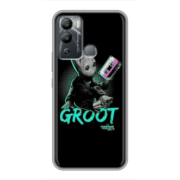 Чехол с рисунком «Groot» для Infinix Hot 12i Чехол с рисунком «Groot» для Infinix Hot 12i