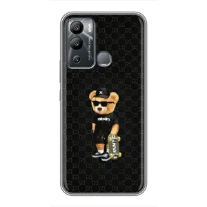 Чехлы Мишка Тедди для Инфиникс ХОТ 12 ай (GUCCI Teddy)