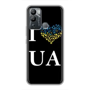 Силиконовый Чехол на Infinix Hot 12i (Я-Украина) (I Love UA)