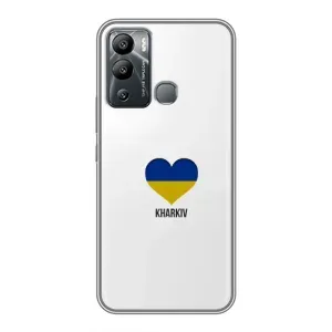 Чехлы силиконовые (Город Харьков) на Инфиникс ХОТ 12 ай (Kharkiv)