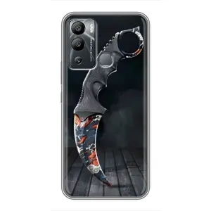 Чехол КИБЕРСПОРТ для Infinix Hot 12i (Кинжал КС ГО)