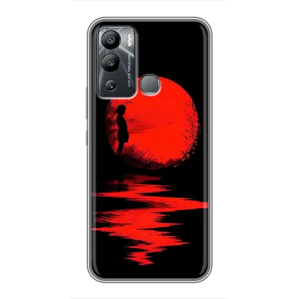 Чехол с рисунком «Красный Закат» для Infinix Hot 12i Чехол с рисунком «Красный Закат» для Infinix Hot 12i