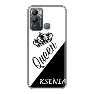 Именные Женские Чехлы для Infinix Hot 12i (KSENIA)