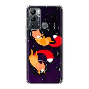 Чехол с Лисичкой для Infinix Hot 12i (Лисы)