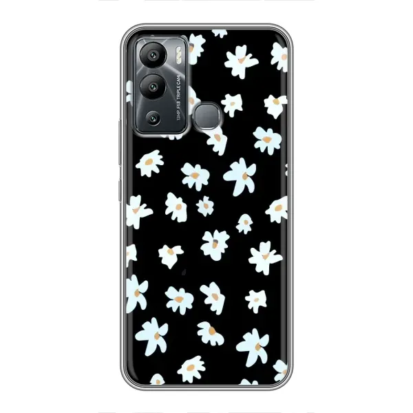 Чехол с рисунком «Маленькие ромашки» для Infinix Hot 12i Чехол с рисунком «Маленькие ромашки» для Infinix Hot 12i